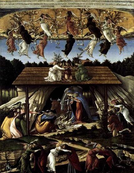 The Mystical Nativity, BOTTICELLI, Sandro